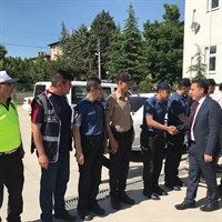İlçe Emniyet Müdürlüğü Ziyareti